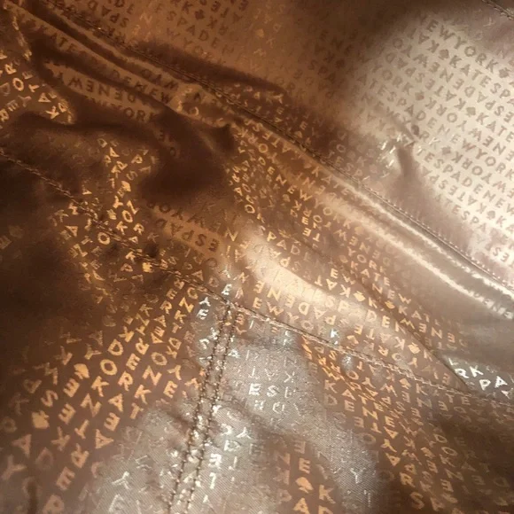 Kate Spade NWOT Glittering Rose Gold Tote - Picture 13 of 14